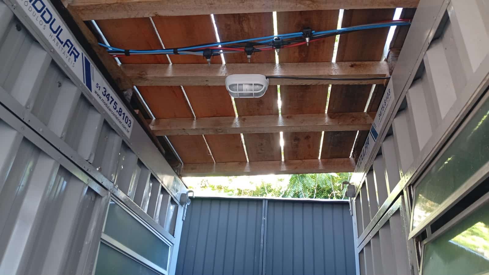 Instalações provisórias de obras